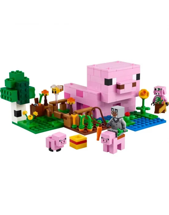 21268 Lego Minecraft Baby Pig Evi 238 Parça +7 Yaş