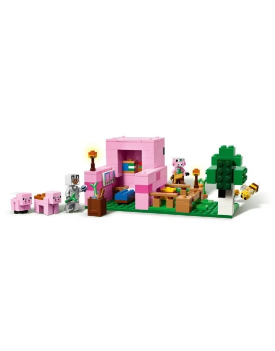 21268 Lego Minecraft Baby Pig Evi 238 Parça +7 Yaş
