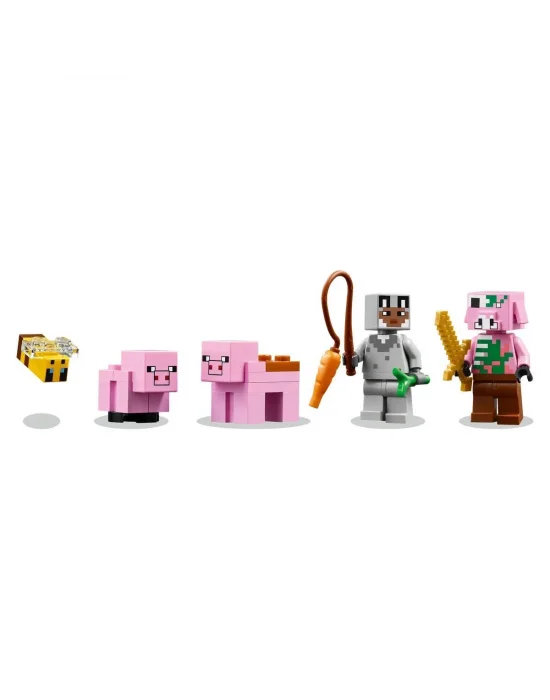 21268 Lego Minecraft Baby Pig Evi 238 Parça +7 Yaş