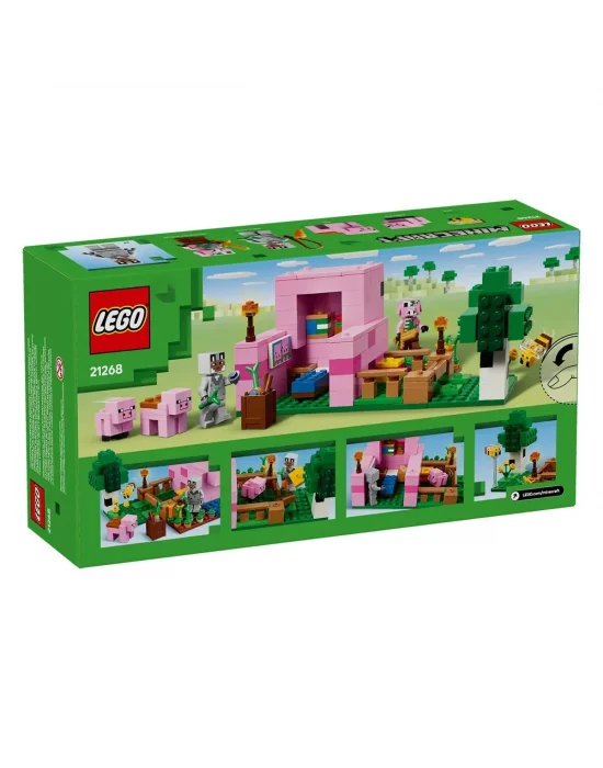 21268 Lego Minecraft Baby Pig Evi 238 Parça +7 Yaş