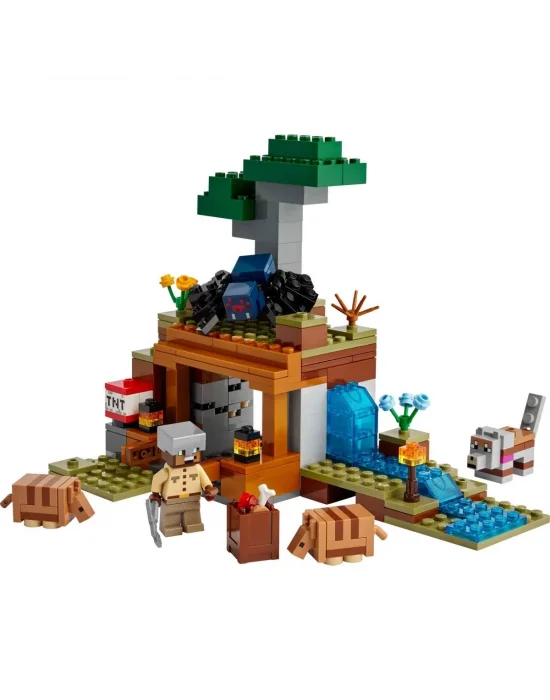 21269 Lego Minecraft Armadillo Maden Keşfi 247 Parça +8 Yaş
