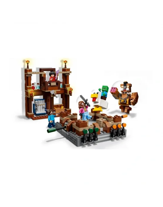 21272 Lego Minecraft Orman Malikanesi Dövüş Ringi 491 Parça +10 Yaş