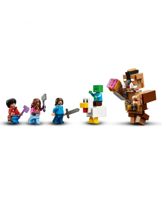 21272 Lego Minecraft Orman Malikanesi Dövüş Ringi 491 Parça +10 Yaş