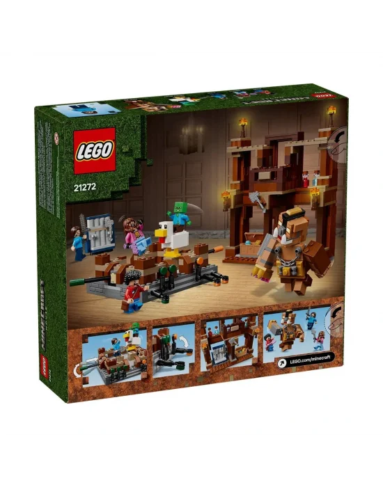 21272 Lego Minecraft Orman Malikanesi Dövüş Ringi 491 Parça +10 Yaş