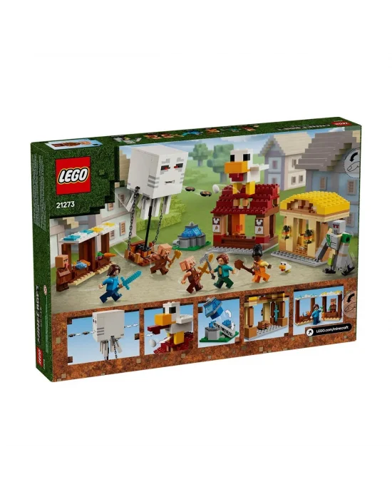 21273 Lego Minecraft The Ghast Balloon Köy Saldırısı 555 Parça +10 Yaş