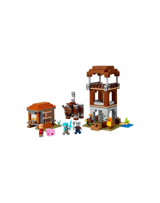 21278 Lego Minecraft Pillager Karakolu Ve Ravager 665 Parça +9 Yaş