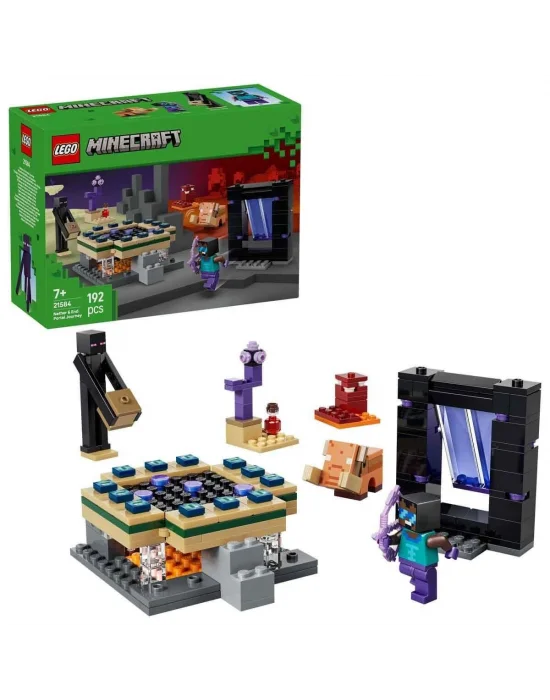 21584 Lego Minecraft Nether Ve End Geçidi Yolculuğu 192 Parça +7 Yaş