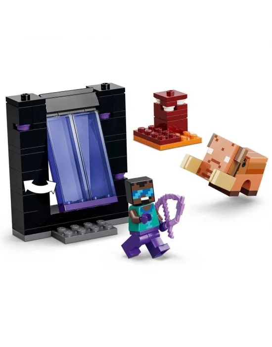 21584 Lego Minecraft Nether Ve End Geçidi Yolculuğu 192 Parça +7 Yaş
