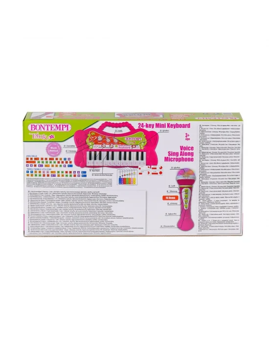 2172 Elektronik Mikrofonlu Işıklı Org 24 Tuş -sunman