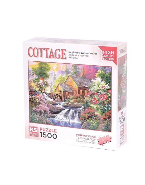 22027 Songbirds At Summertime Mill 1500 Parça Puzzle -ks Puzzle