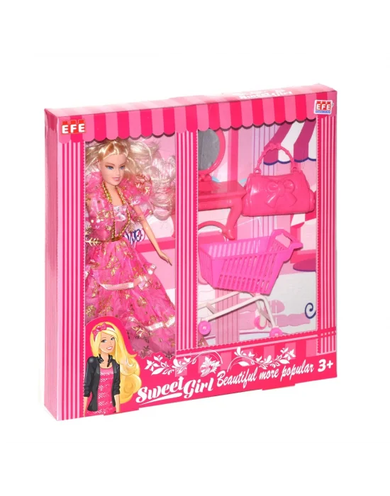 221 G-m  Sweet Gırl Gardolaplı -market Arabalı