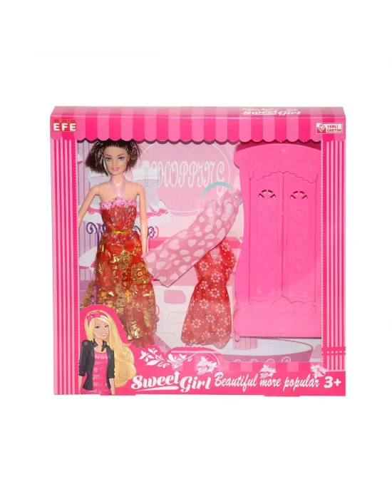 221 G-m  Sweet Gırl Gardolaplı -market Arabalı