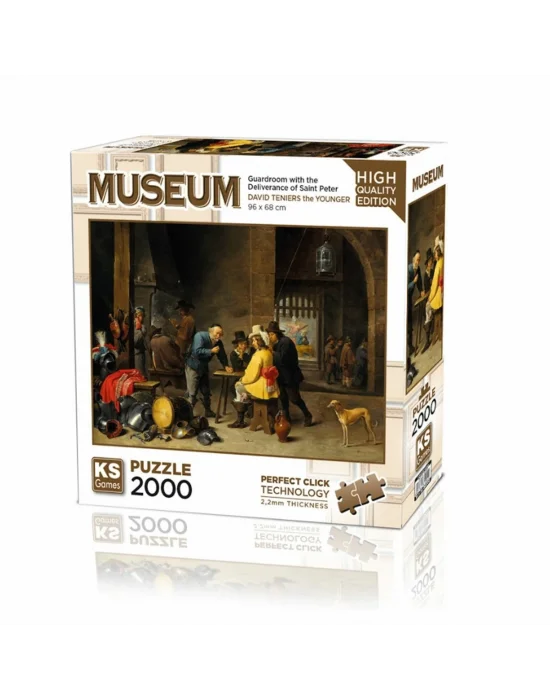 22518 Guardroom With The Deliverance Of Saint Peter 2000 Parça Puzzle