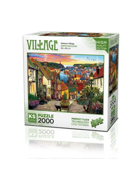 22525 Harbour Village 2000 Parça Puzzle -ks Puzzle