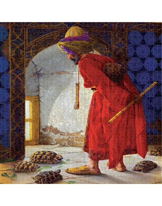 22527 Puzzle 2000 Kaplumbağa Terbiyecisi