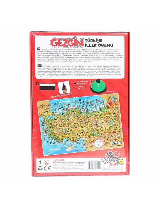2290 Gezgin Türkiye İller Oyunu -tottreiq