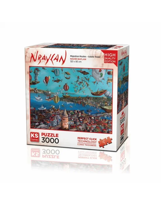 23017  Migration Routes Galata Tower -ks Puzzle