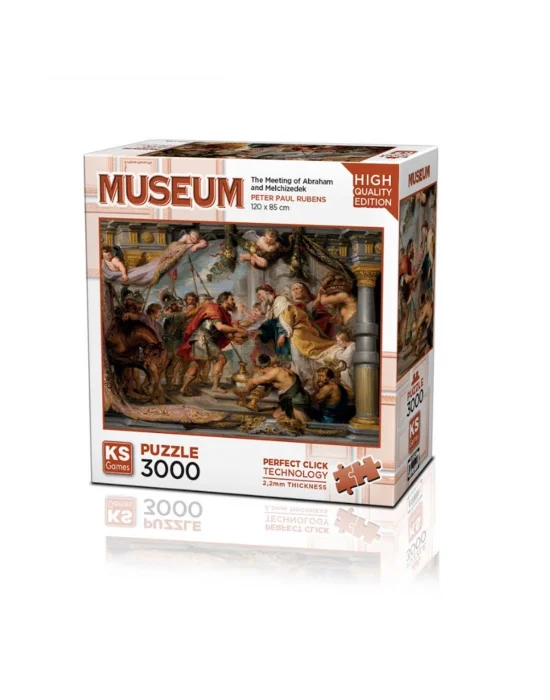 23018 The Meeting Of Abraham And Melchizedek 3000 Parça -ks Puzzle