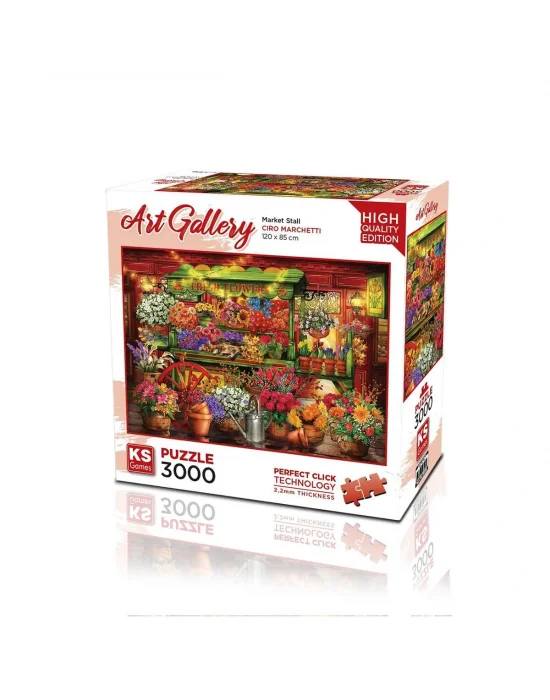 23026 Puzzle 3000 Market Stall