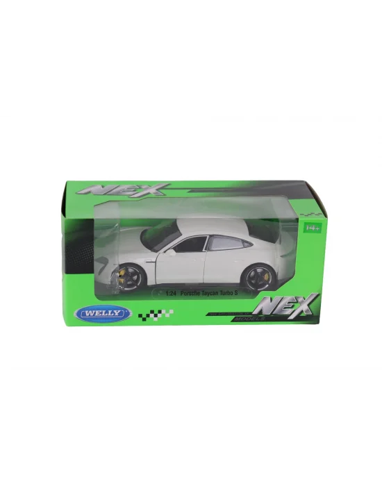 24107 Welly 1 24 Porche Taycan Turbo S