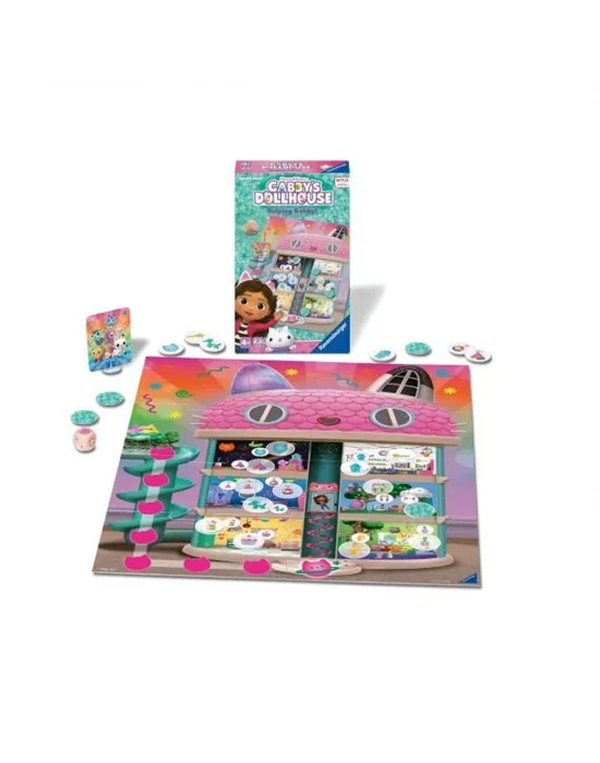 248100 Ravensburger - Gabbys Dollhouse - Seyahat Boy Kutu Oyunu