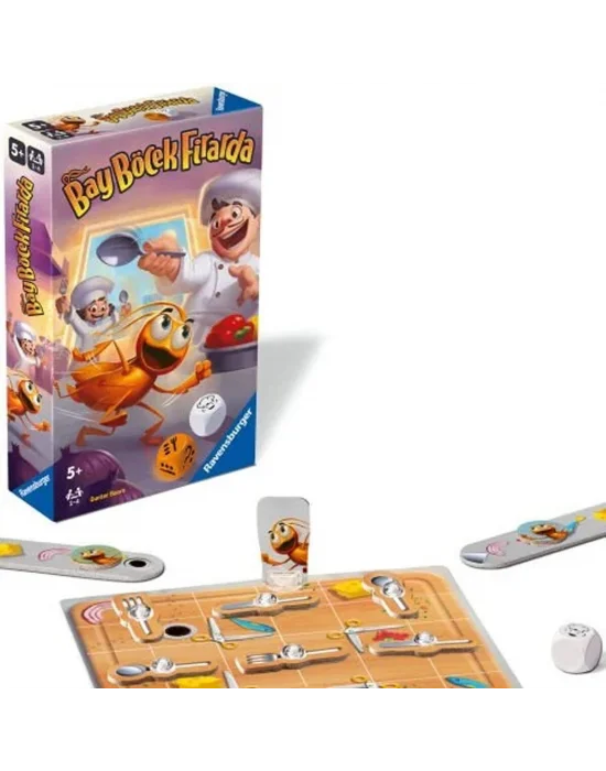 248803 Ravensburger - Bay Böcek Firarda - Seyahat Boy Kutu Oyunu