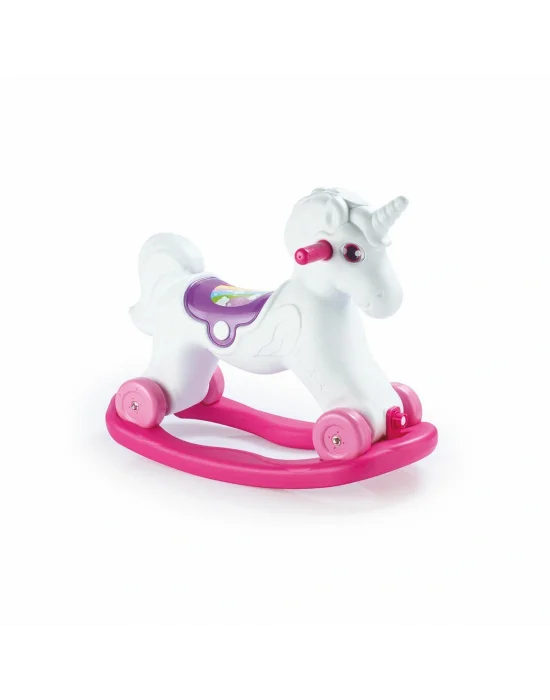 2509 Tekerlekli Unicorn Sallanan At -dolu