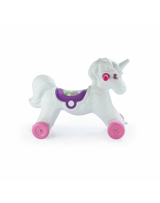 2509 Tekerlekli Unicorn Sallanan At -dolu