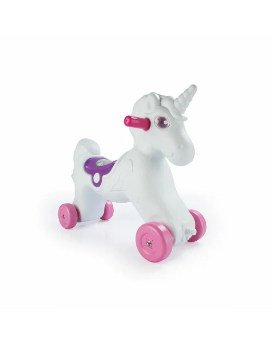 2509 Tekerlekli Unicorn Sallanan At -dolu