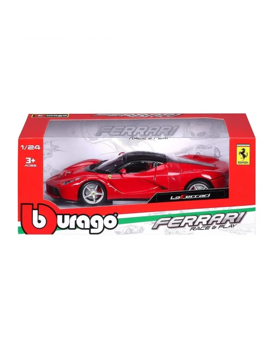 26001 Burago Ferrari Laferrari 1:24 Model Araba -sunman