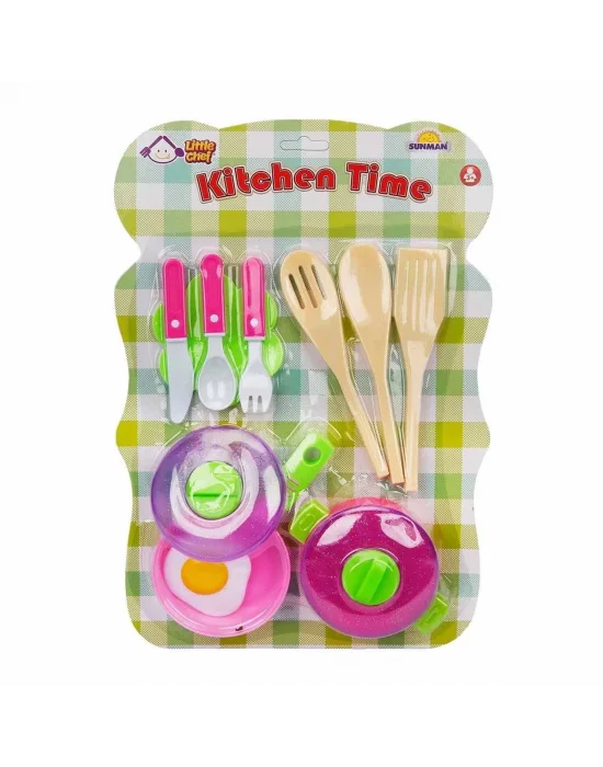 2738 Little Chef Mutfak Gereçleri Seti -sunman