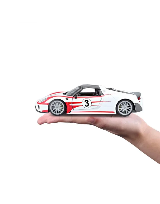 28009 Burago Porsche 918 Spyder 1:24 Model Araba -sunman