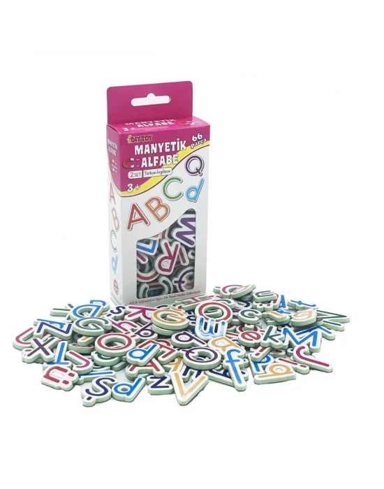 2866 Manyetik Türkçe-ingilizce  Alfabe