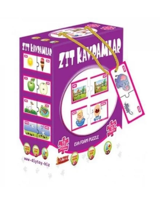 2945 Zıt Kavramlar Kutulu 2 Li