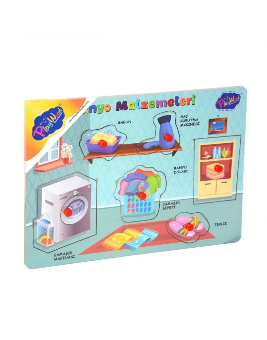 296/297 Onyıl, Ahşap Tutmalı Banyo Malzemeleri