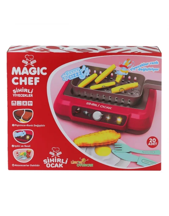 2a550 Magic Chef Barbekü Ocak Seti -limon Oyuncak
