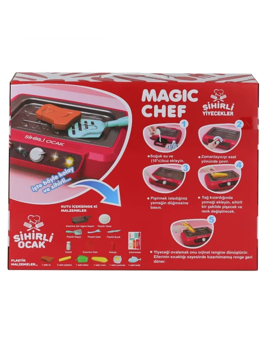 2a550 Magic Chef Barbekü Ocak Seti -limon Oyuncak