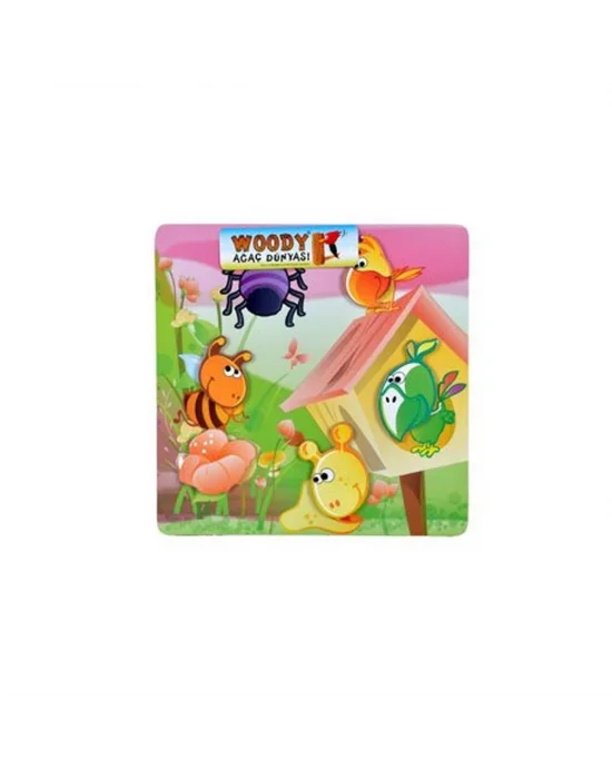 30058 Ahşap Puzzle 3d Kafalar