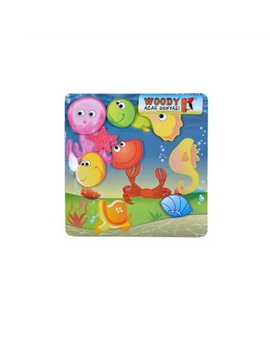 30058 Ahşap Puzzle 3d Kafalar