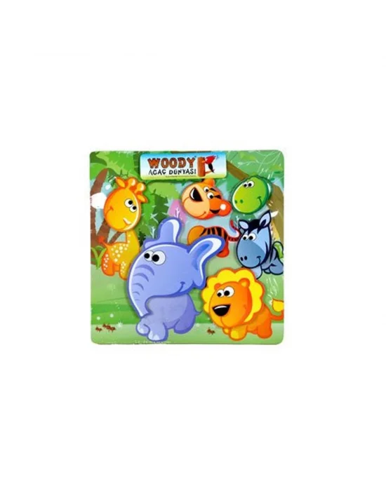 30058 Ahşap Puzzle 3d Kafalar