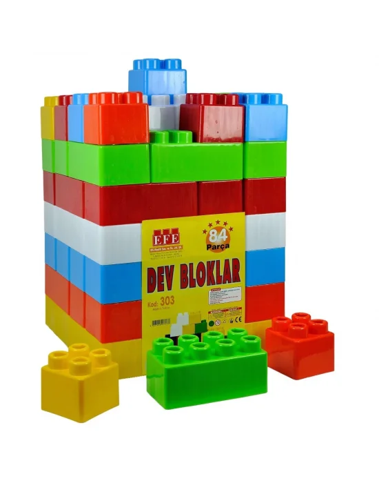 303 Z+7 84 Parça Dev Bloklar