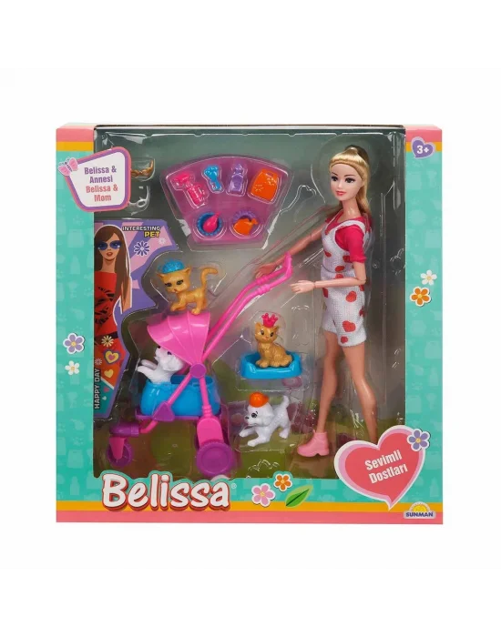 3045 Belissanın Annesi Ve Sevimli Dostlar 30 Cm -sunman