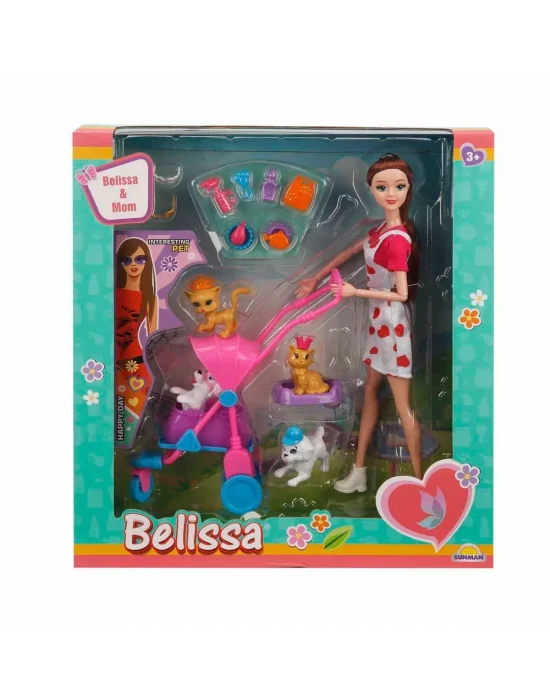 3045 Belissanın Annesi Ve Sevimli Dostlar 30 Cm -sunman