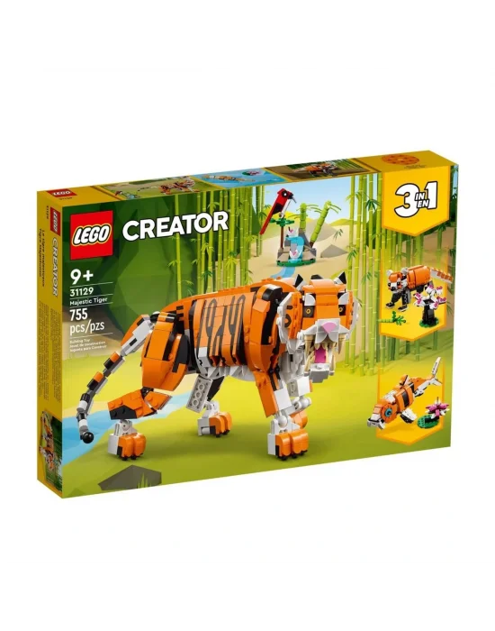 31129 Lego Creator 3in1 - Görkemli Kaplan 755 Parça +9 Yaş