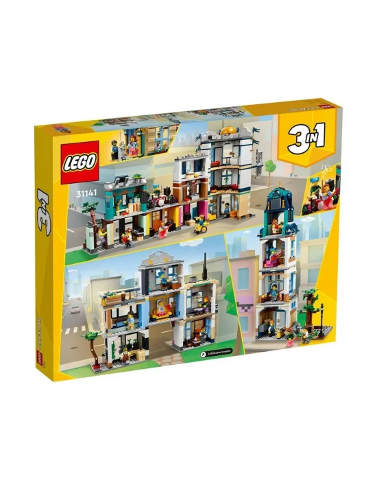 31141 Lego Creator 3ü1 Arada Ana Cadde 1459 Parça +9 Yaş