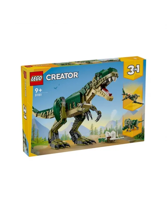 31151 Lego Creator 3ü1 Arada T. Rex 626 Parça +9 Yaş