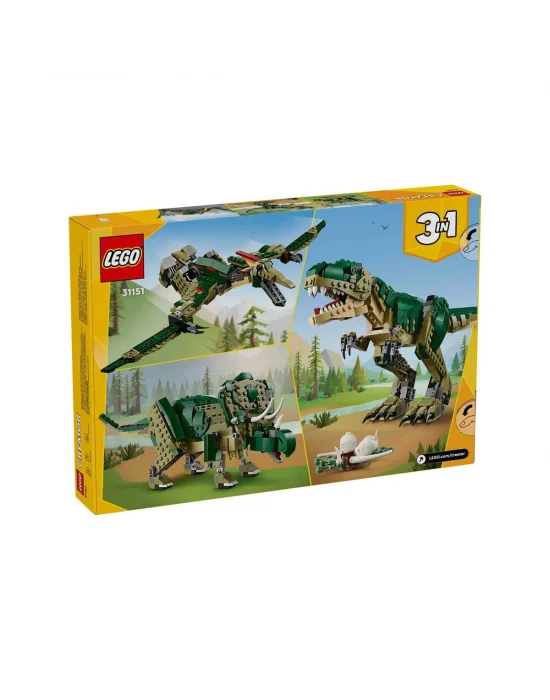 31151 Lego Creator 3ü1 Arada T. Rex 626 Parça +9 Yaş