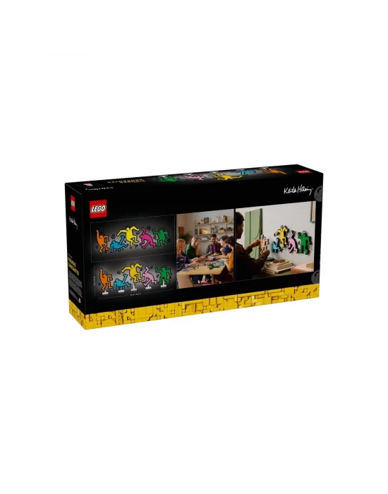 31216 Lego İcons - Keith Haring – Dans Eden Figürler 1773 Parça +18 Yaş