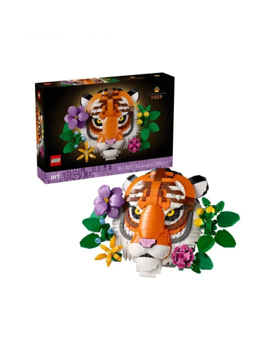 31217 Lego Fauna Koleksiyonu Kaplan - Tiger 744 Parça +18 Yaş