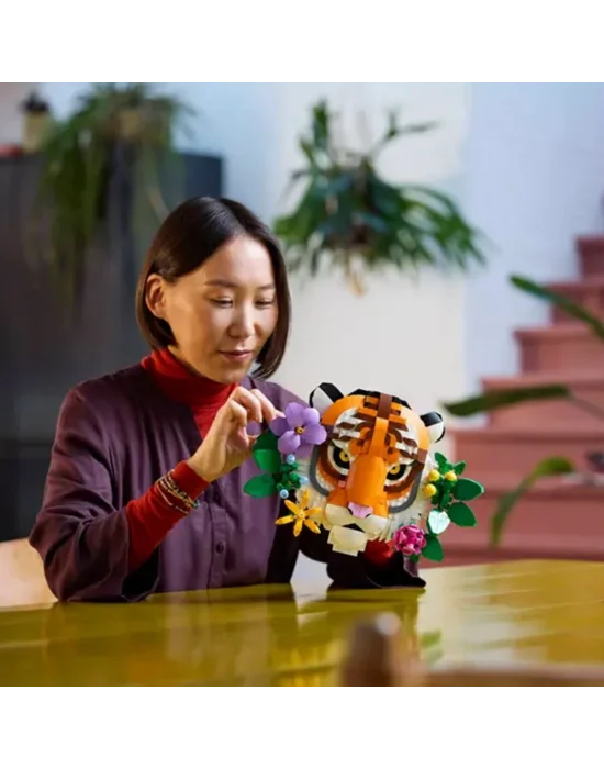 31217 Lego Fauna Koleksiyonu Kaplan - Tiger 744 Parça +18 Yaş